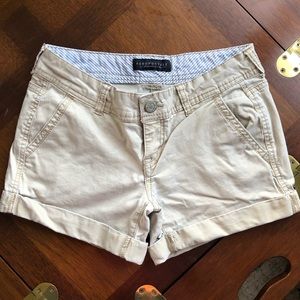 Aeropostale khaki shorts size 0